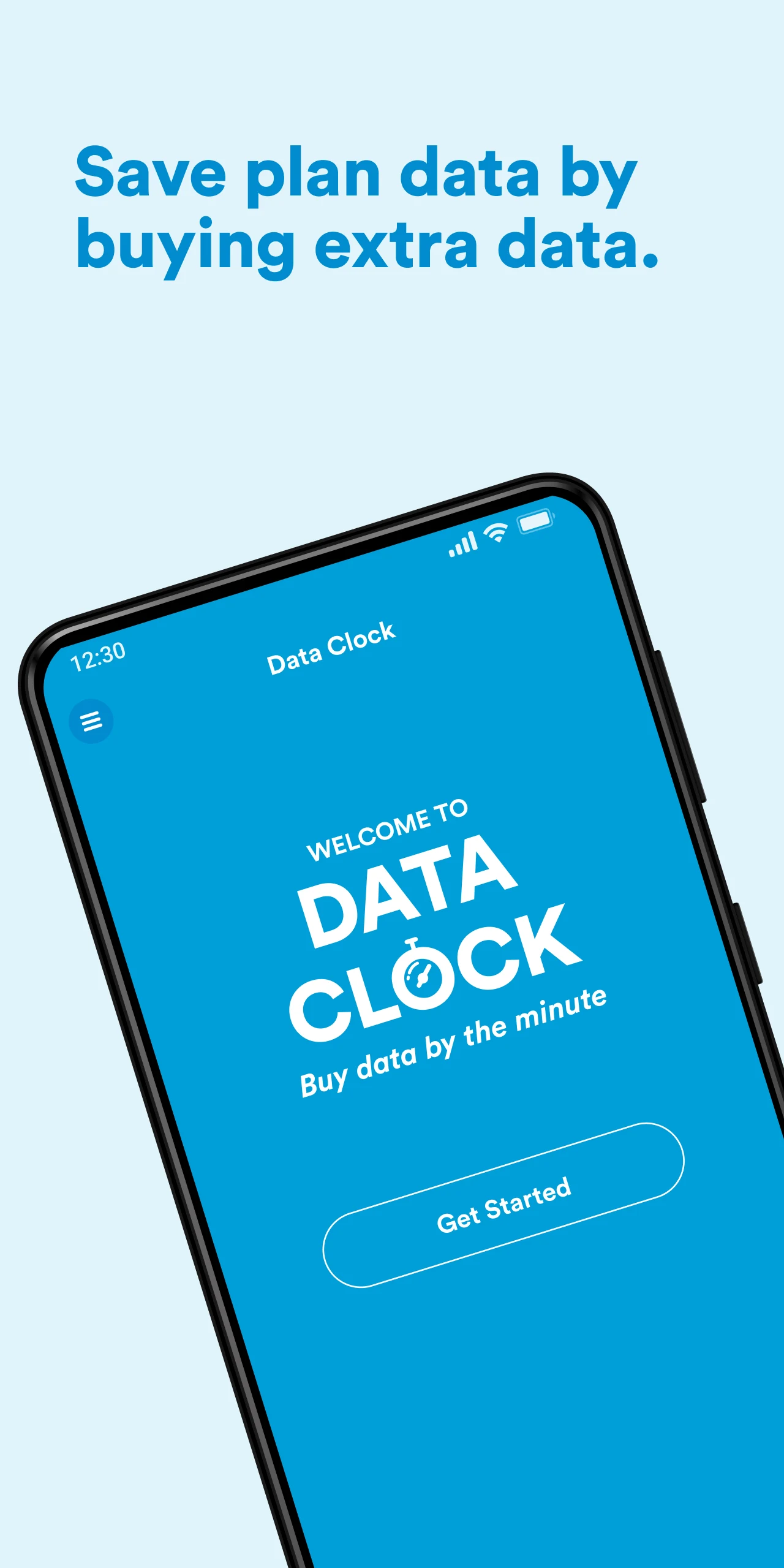 Data Clock screenshot